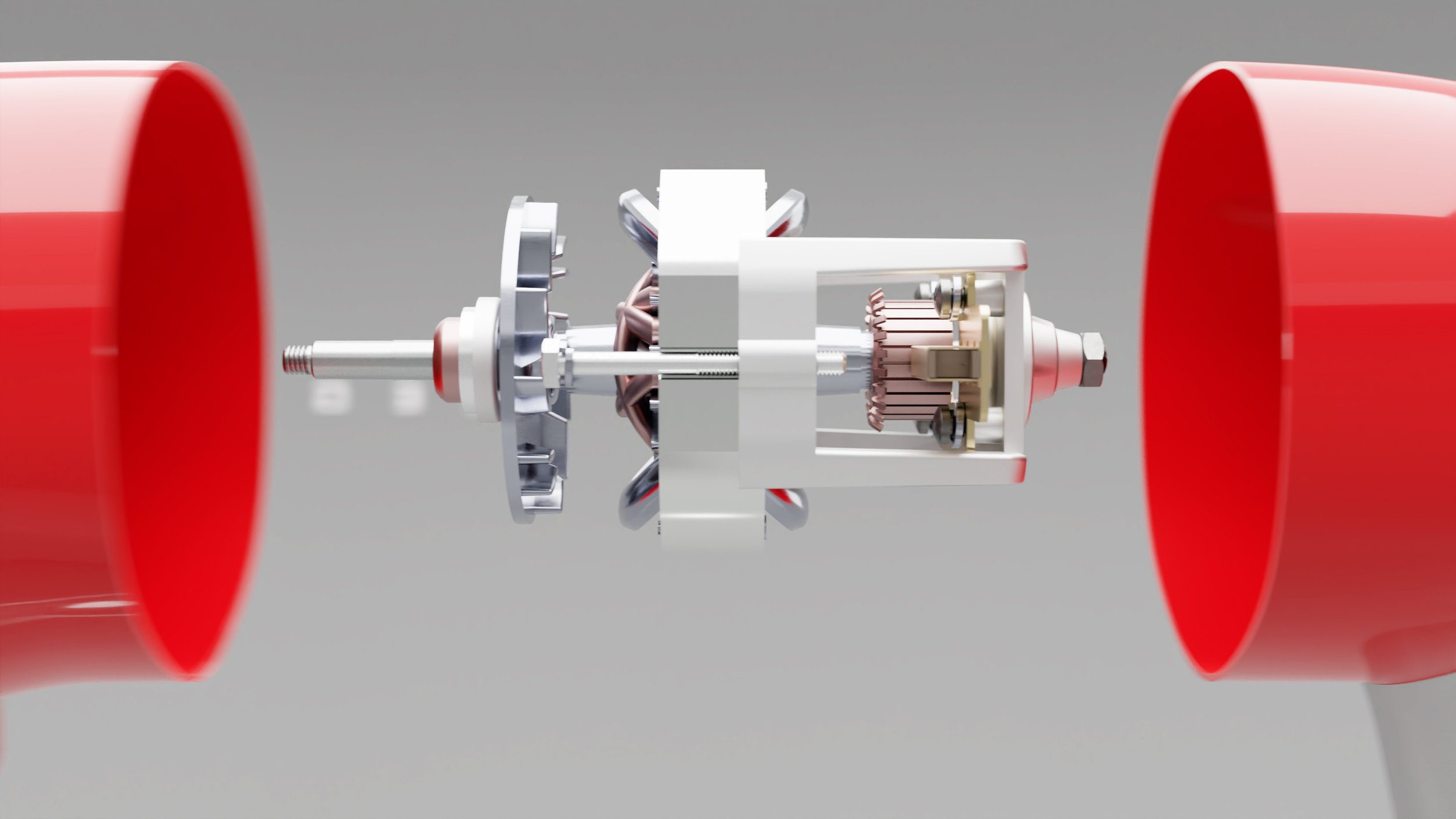 SMEG mixer — motor internals